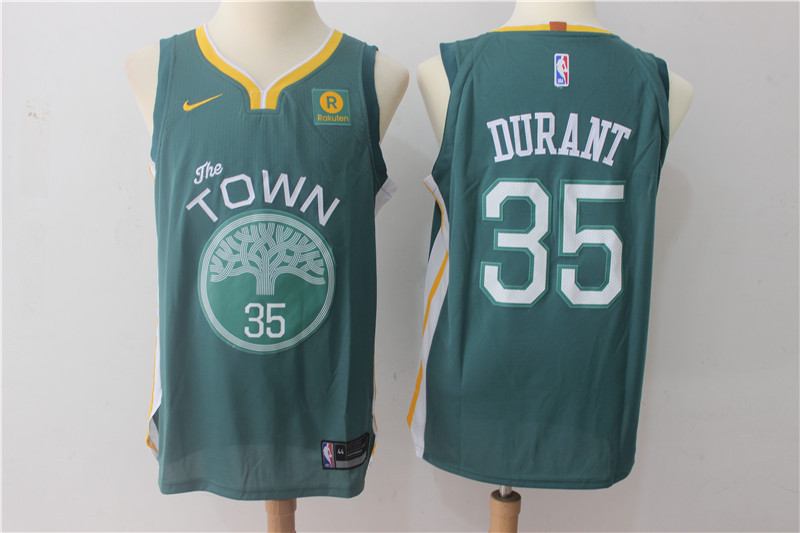 Men Golden State Warriors #35 Durant Green Game Nike NBA Jerseys